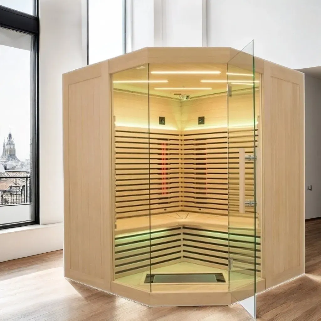 3-4 asmenų „Hemlock“ infraraudonųjų spindulių sauna namams