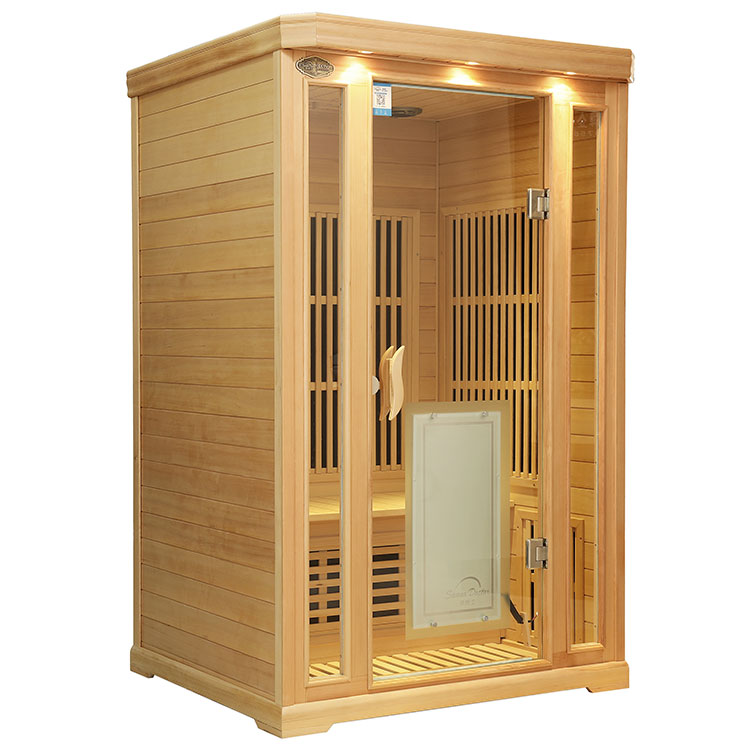 Dviejų asmenų Hemlock infraraudonųjų spindulių sauna